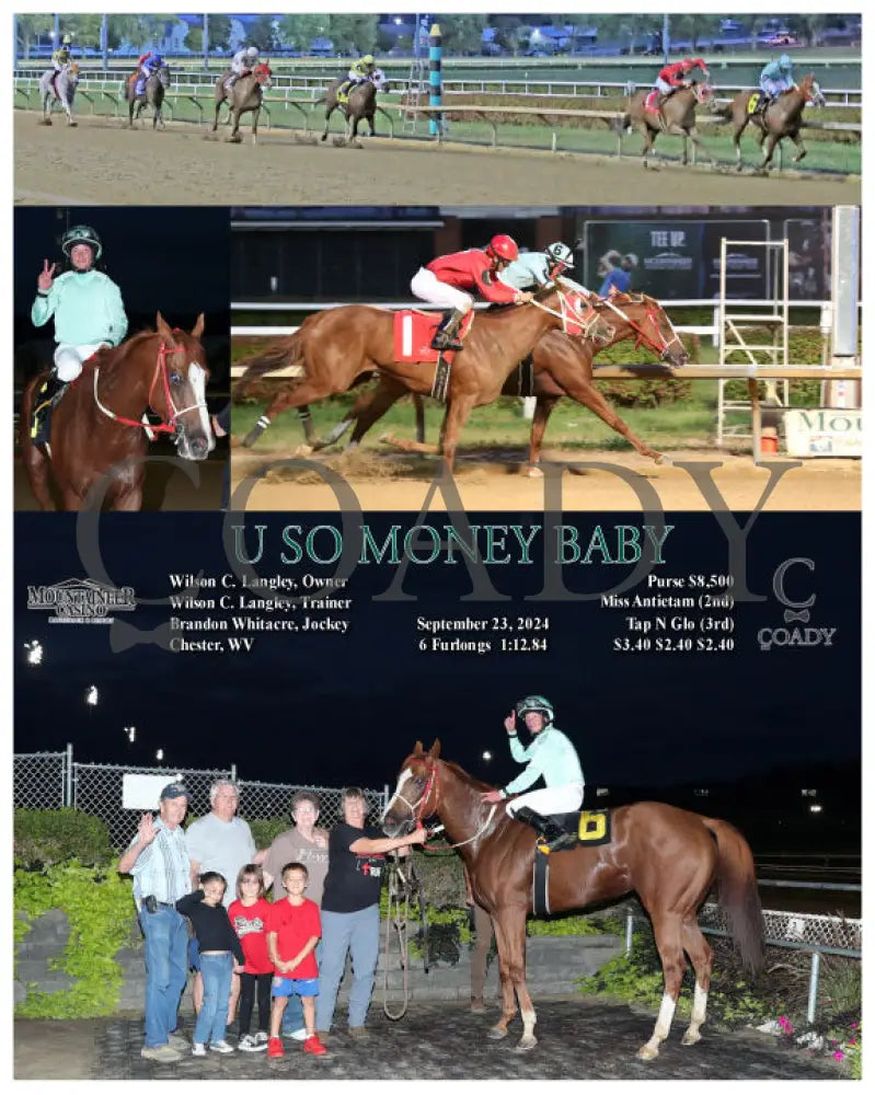 U So Money Baby - 09-23-24 R02 Mnr Mountaineer Park