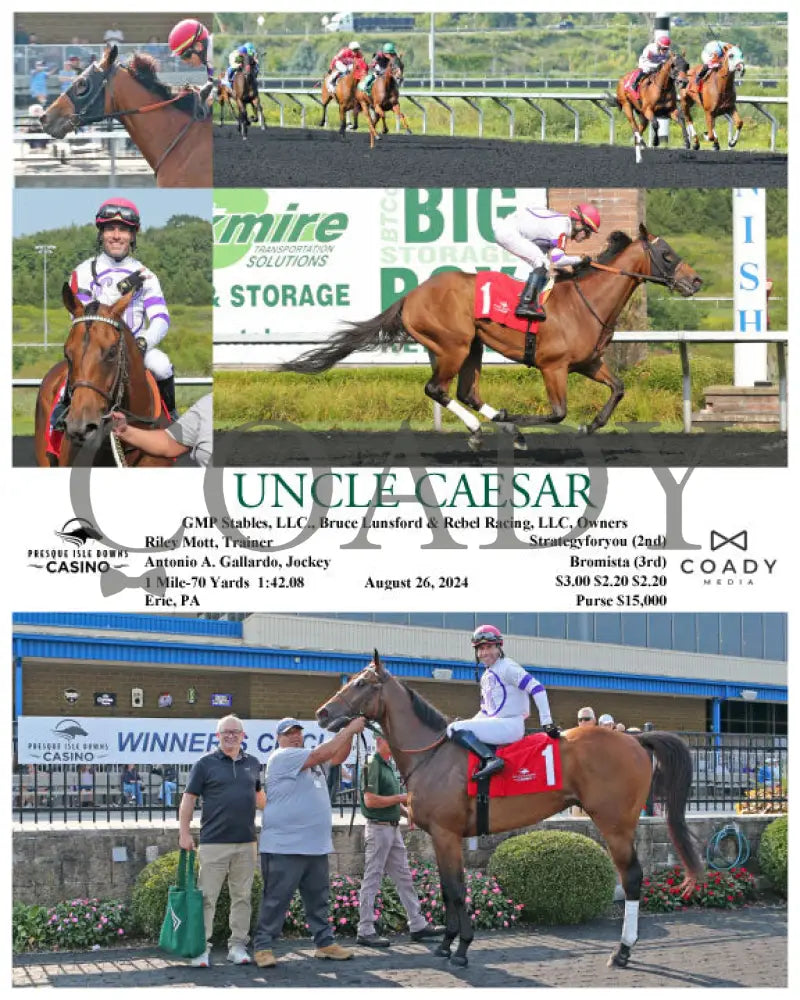 Uncle Caesar - 08-26-24 R04 Pid Presque Isle Downs