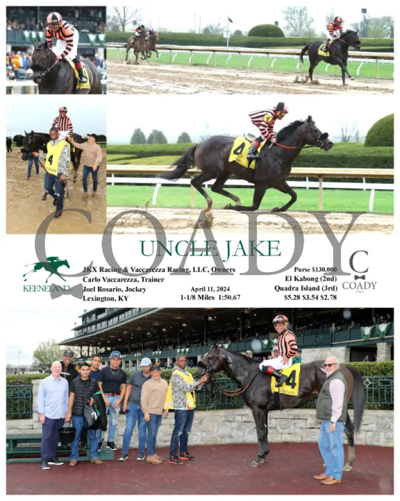 Uncle Jake - 04 - 11 - 24 R08 Kee Keeneland