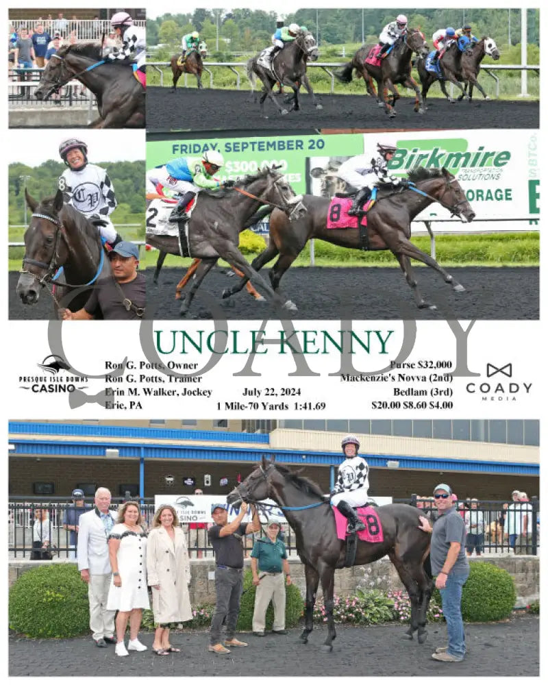 Uncle Kenny - 07-22-24 R05 Pid Presque Isle Downs