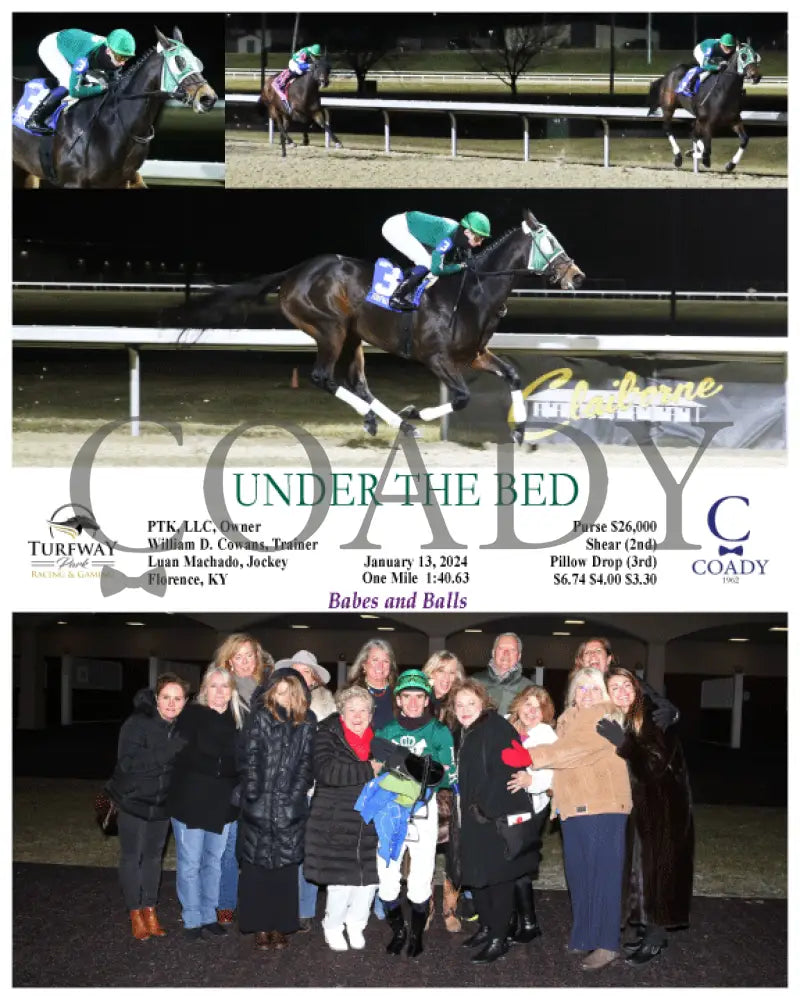 Under The Bed - 01-13-24 R05 Tp Group Turfway Park