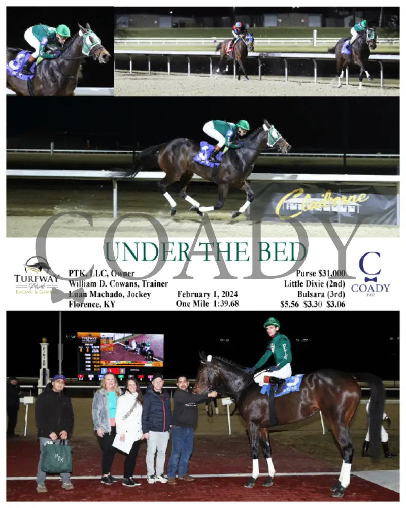 Under The Bed - 02-01-24 R06 Tp Turfway Park