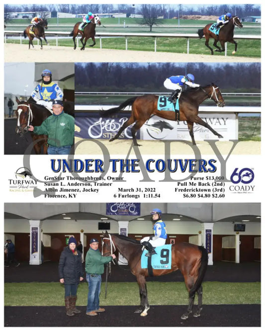 Under The Couvers - 03-31-22 R03 Tp Turfway Park