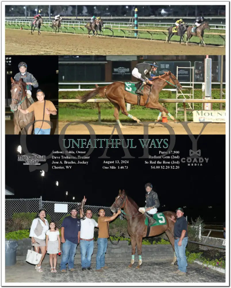 Unfaithful Ways - 08-13-24 R05 Mnr Mountaineer Park