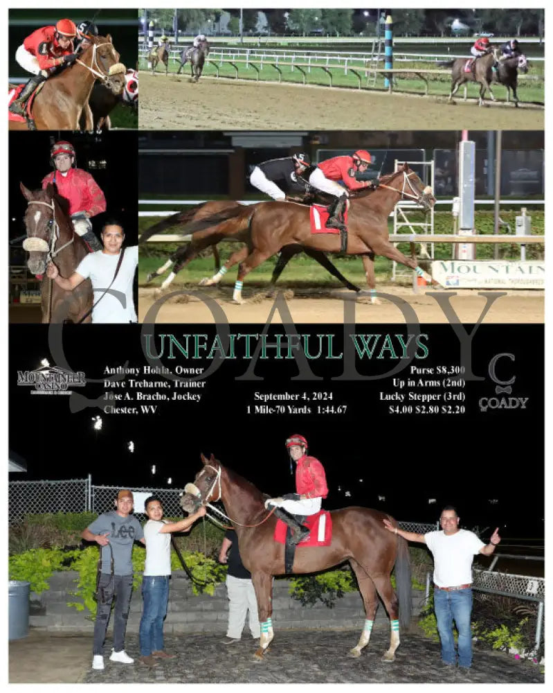 Unfaithful Ways - 09-04-24 R05 Mnr Mountaineer Park