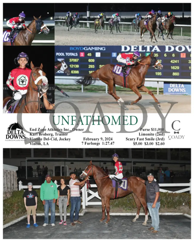 Unfathomed - 02-09-24 R05 Ded Delta Downs