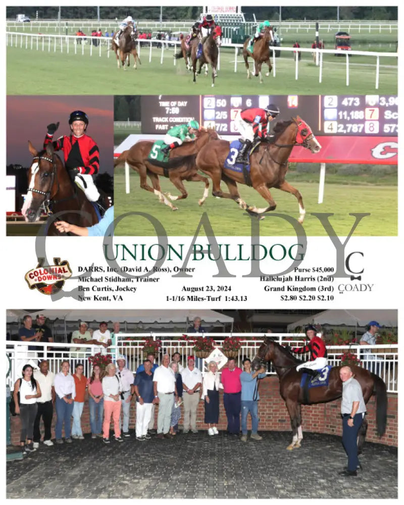 Union Bulldog - 08-23-24 R07 Cnl Colonial Downs