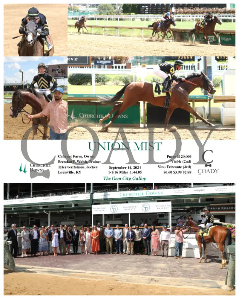 Union Mist - 09-14-24 R04 Cd Churchill Downs