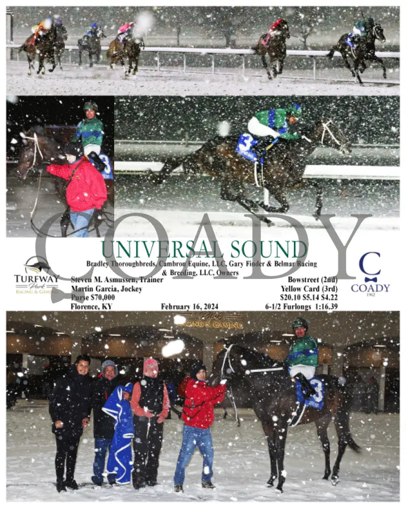 Universal Sound - 02-16-24 R05 Tp Turfway Park