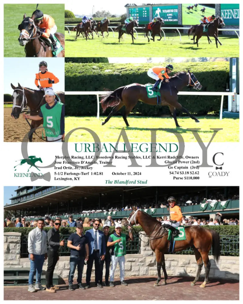 Urban Legend - 10-11-24 R05 Kee Keeneland