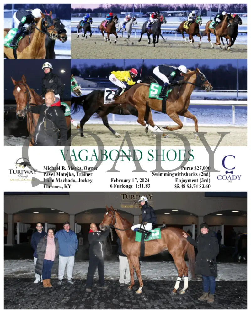 Vagabond Shoes - 02-17-24 R02 Tp Turfway Park