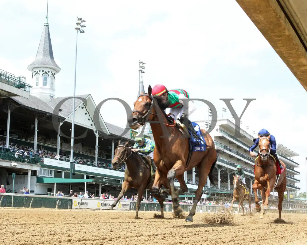 Vahva - The Chicago G3 34Th Running 06-22-24 R07 Cd Under Rail 01 Churchill Downs