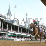 Vahva - The Derby City Distaff G1 05-04-24 R06 Churchill Downs Under Rail 02 John Gallagher