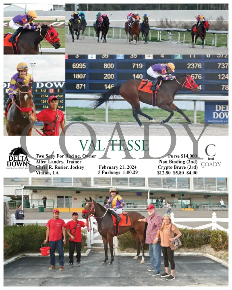 Val Tesse - 02-21-24 R01 Ded Delta Downs