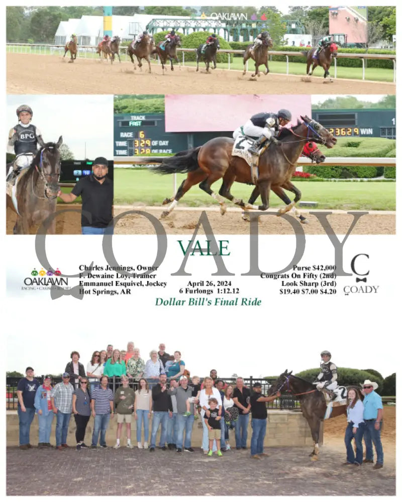 Vale - 04-26-24 R06 Op Oaklawn Park