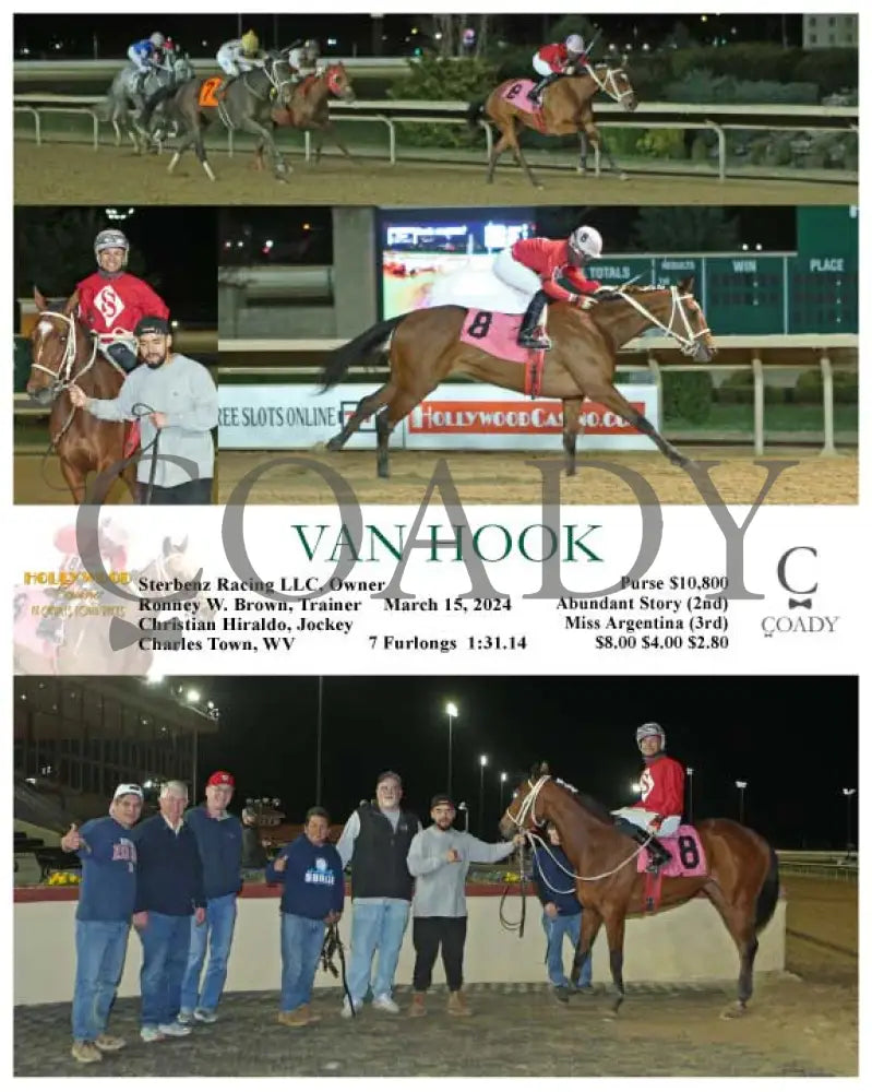 Van Hook - 03 - 15 - 24 R08 Ct Hollywood Casino At Charles Town Races