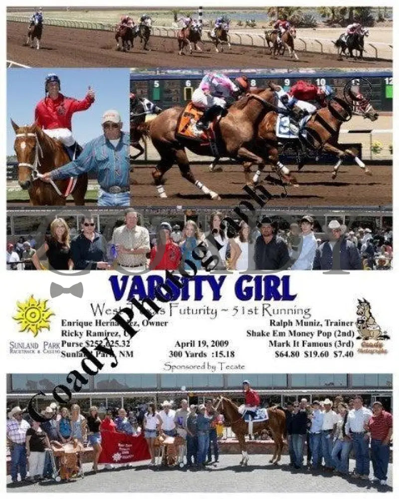 Varsity Girl - West Texas Futurity ~ 51St Runnin Sunland Park