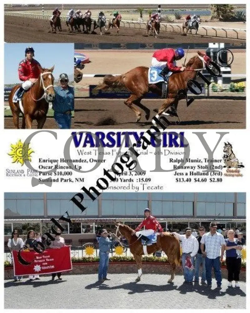 Varsity Girl - West Texas Futurity Trial ~ 6Th D Sunland Park