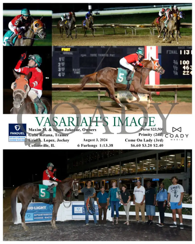 Vasariah’s Image - 08-03-24 R07 Fan Fanduel Sportsbook Horse Racing