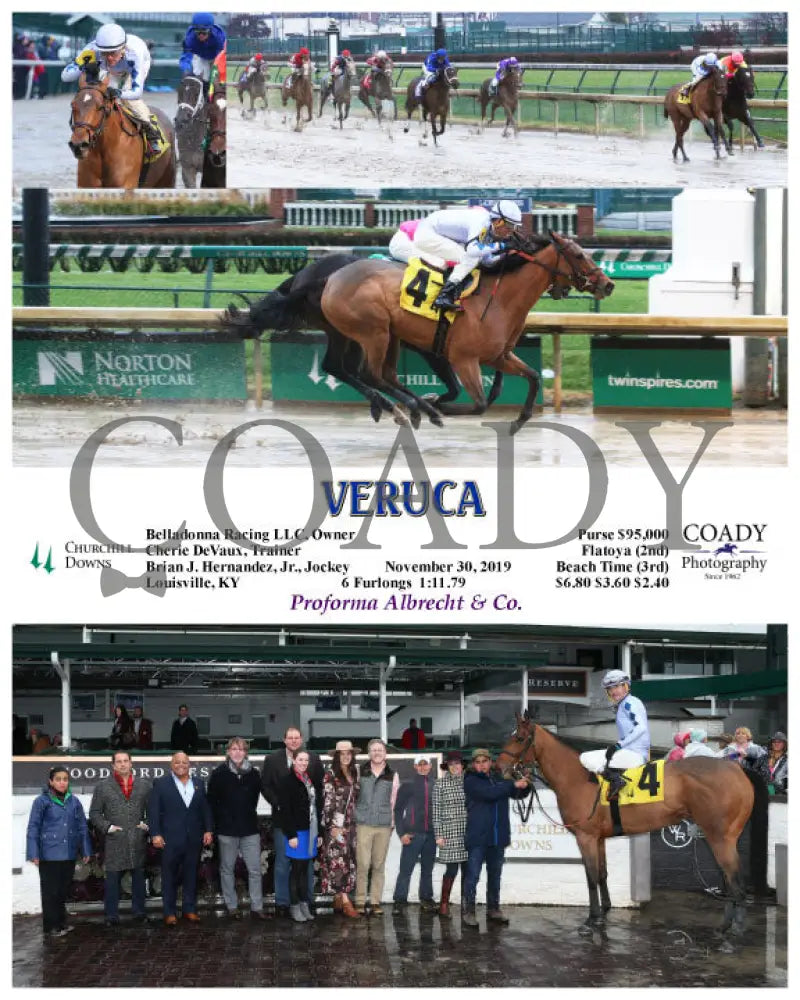 Veruca - 11-30-19 R04 Cd Churchill Downs