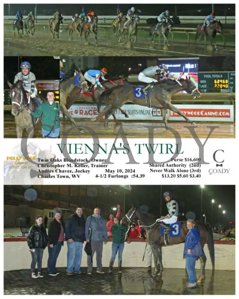 Vienna’s Twirl - 05-10-24 R05 Ct Hollywood Casino At Charles Town Races