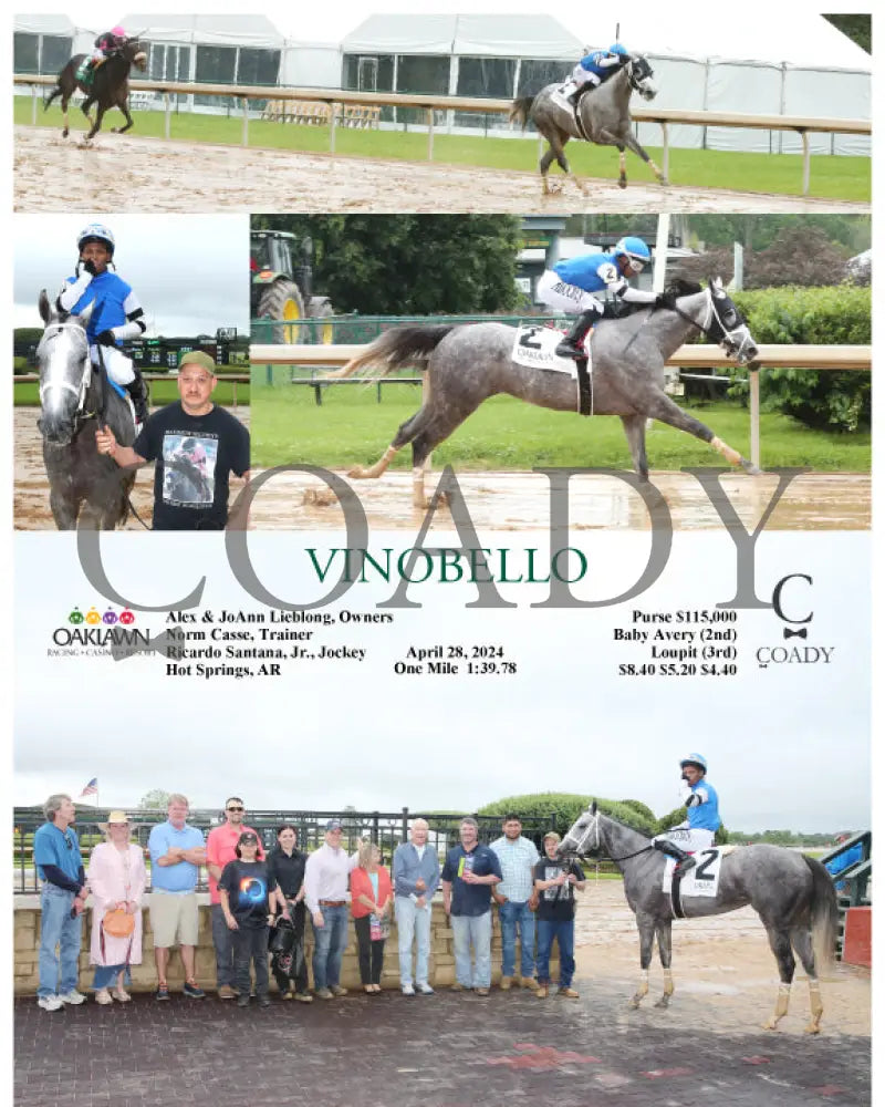 Vinobello - 042824 Race 01 Op Oaklawn Park