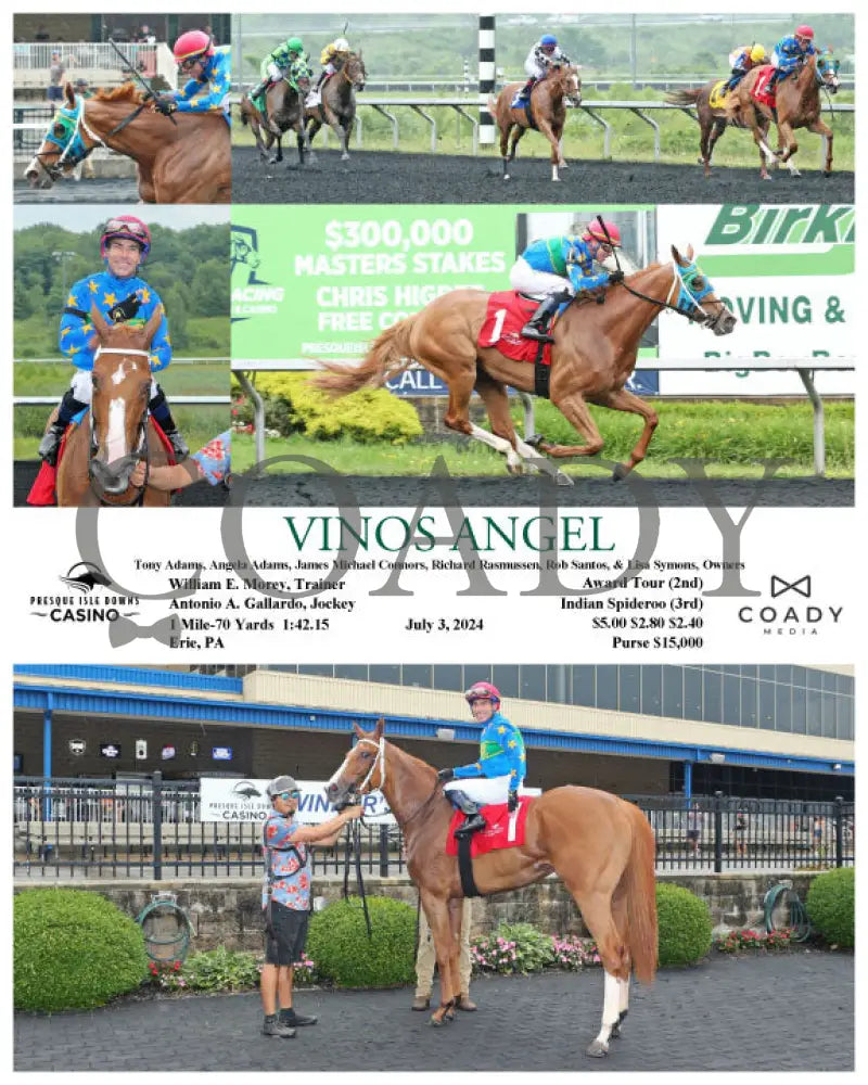 Vinos Angel - 070324 Race 06 Pid Presque Isle Downs