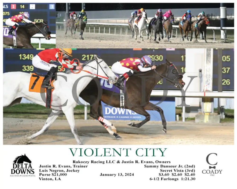 Violent City - 01-13-24 R04 Ded Delta Downs