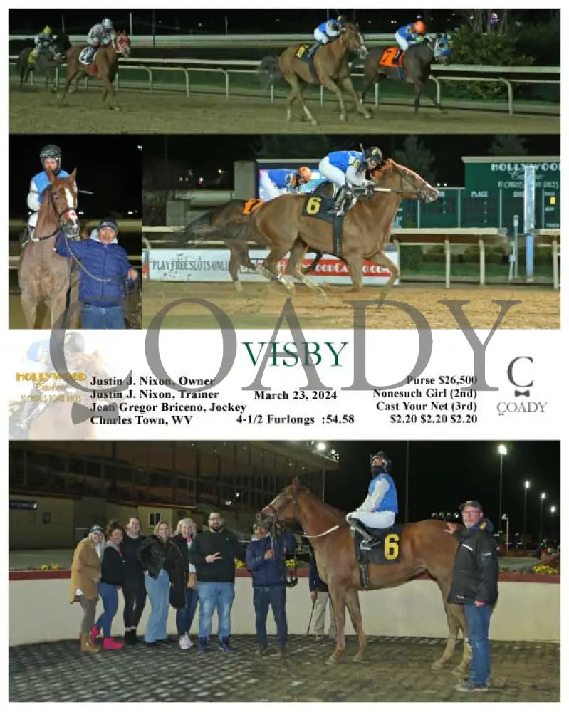 Visby - 03 - 23 - 24 R08 Ct Hollywood Casino At Charles Town Races