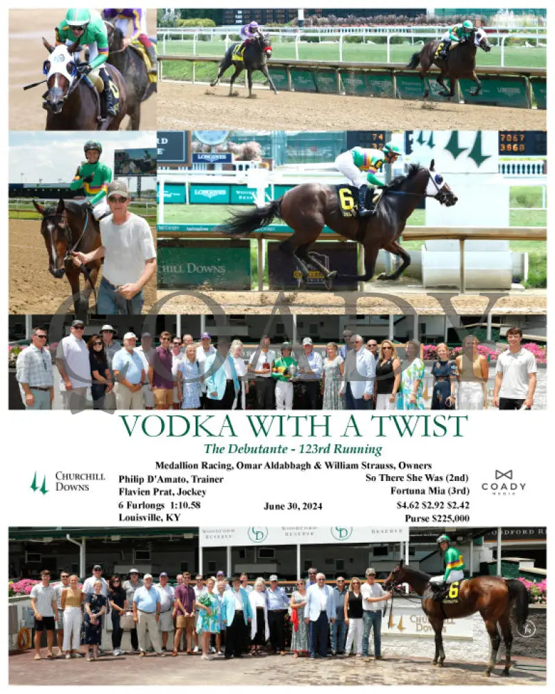 Vodka With A Twist - The Debutante 123Rd Running 06-30-24 R04 Cd Churchill Downs