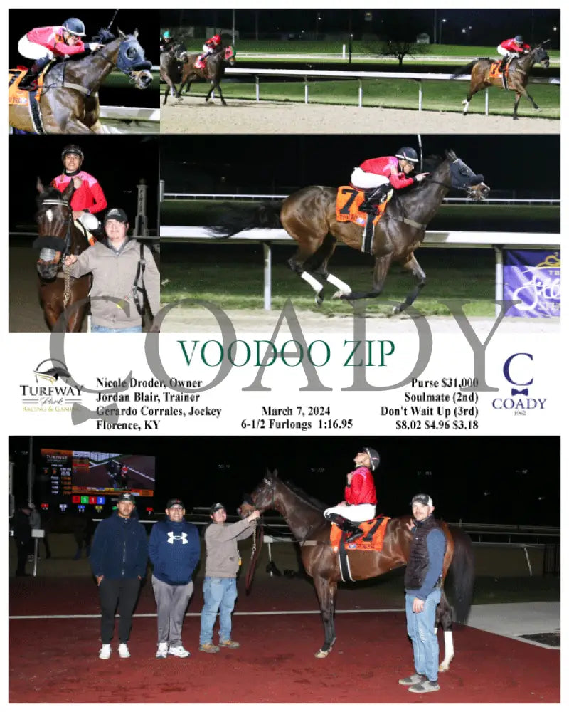 Voodoo Zip - 03 - 07 - 24 R03 Tp Turfway Park