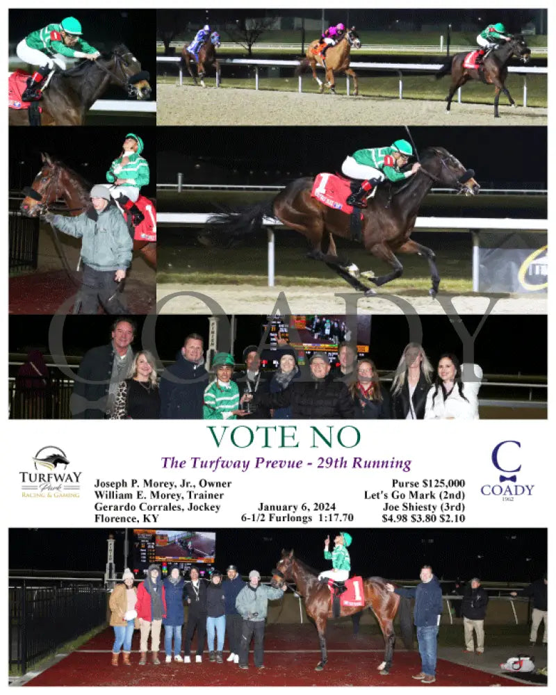 Vote No - The Turfway Prevue 29Th Running 01-06-24 R06 Tp Park