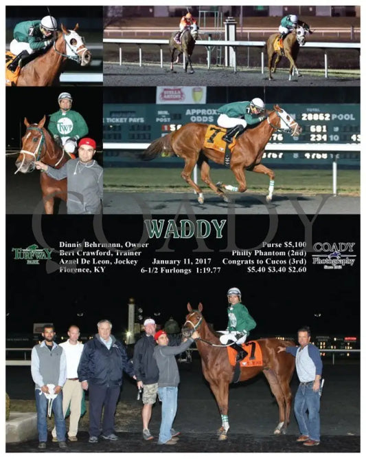 Waddy - 011117 Race 09 Tp Turfway Park