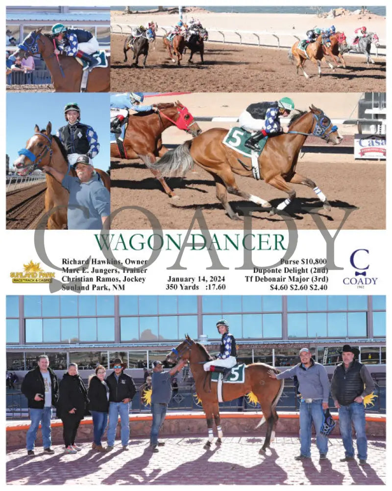 Wagon Dancer - 01-14-24 R04 Sun Sunland Park