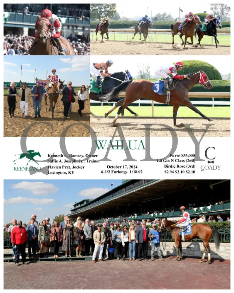 Wailua - 101724 Race 03 Kee Keeneland