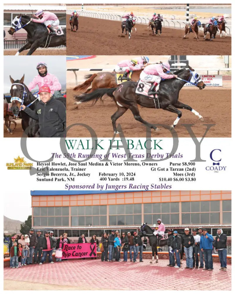 Walk It Back - The 59Th Running Of West Texas Derby Trials 02-10-24 R05 Sun Sunland Park