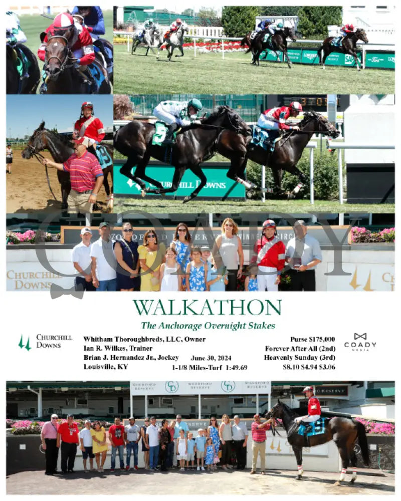 Walkathon - The Anchorage Overnight Stakes 06-30-24 R08 Cd Churchill Downs