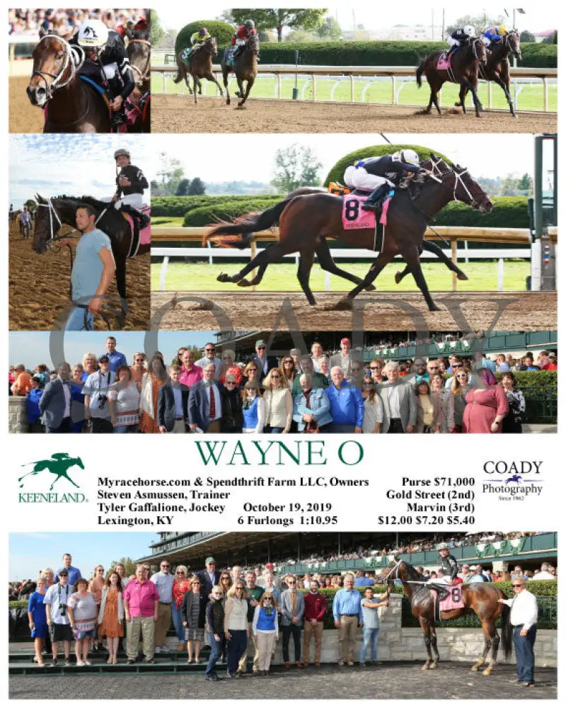 Wayne O - 10-19-19 R07 Kee Keeneland