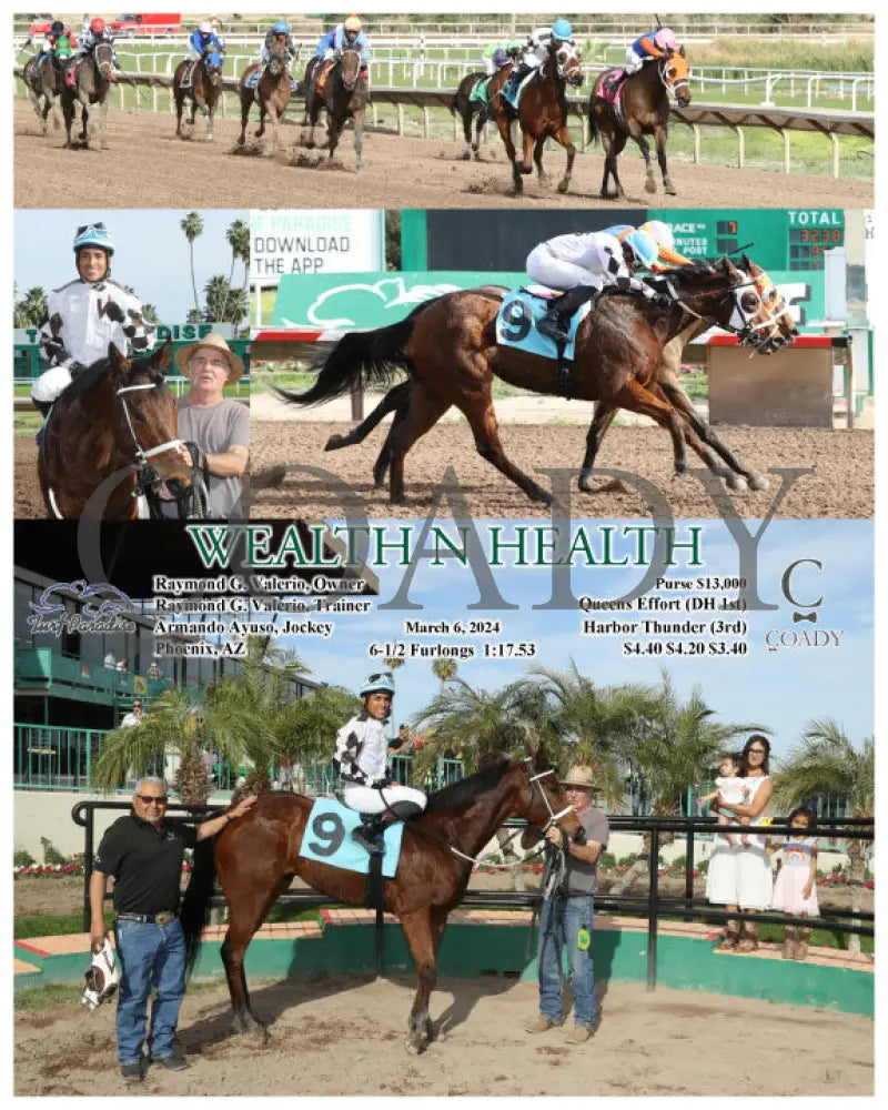 Wealth N Health - 03 - 06 - 24 R07 Tup Turf Paradise