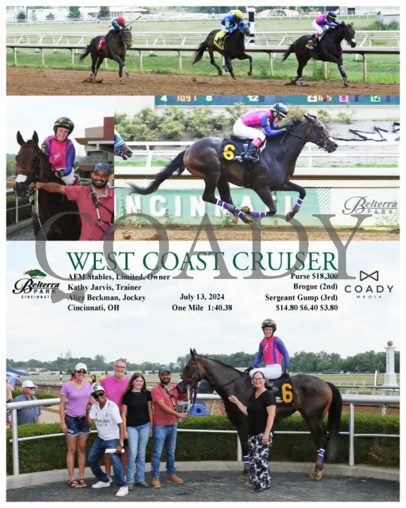 West Coast Cruiser - 07-13-24 R06 Btp Belterra Park