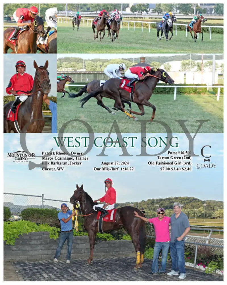 West Coast Song - 08-27-24 R01 Mnr Mountaineer Park