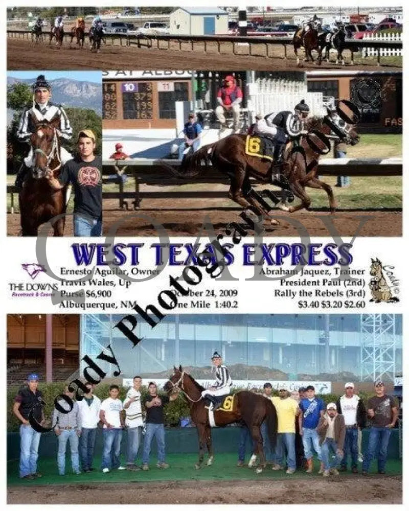 West Texas Express - 10 24 2009 Downs At Albuquerque