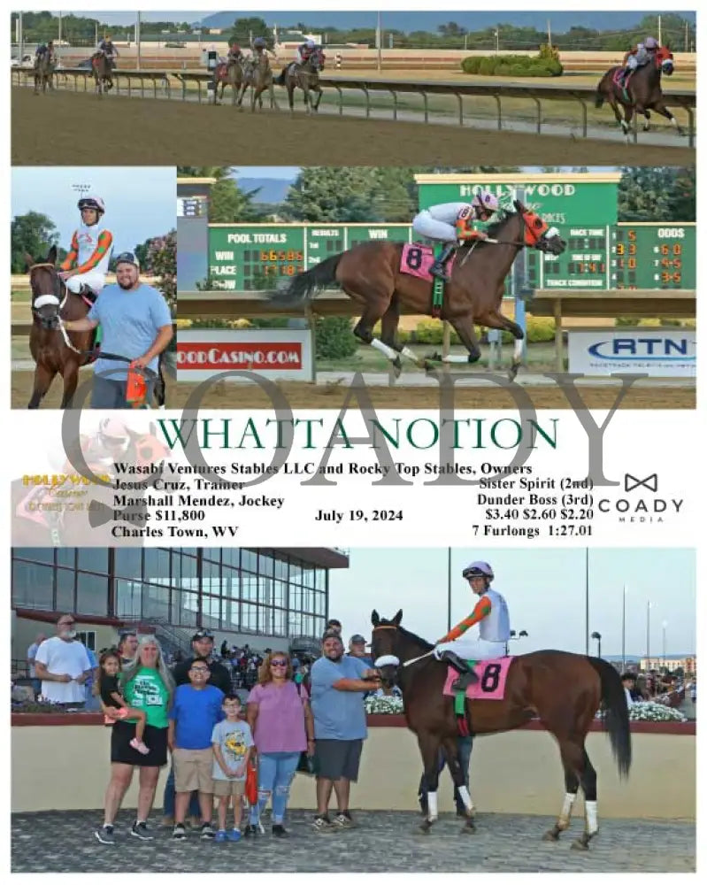 Whatta Notion - 07-19-24 R02 Ct Hollywood Casino At Charles Town Races