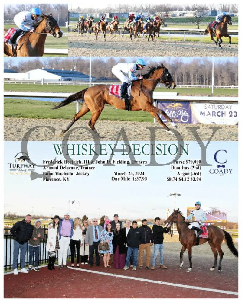 Whiskey Decision - 03 - 23 - 24 R13 Tp Turfway Park