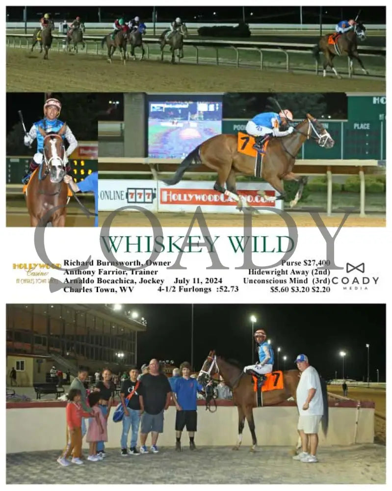 Whiskey Wild - 07-11-24 R06 Ct Hollywood Casino At Charles Town Races