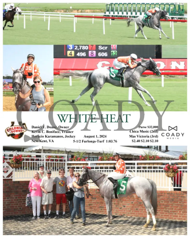 White Heat - 08-01-24 R09 Cnl Colonial Downs