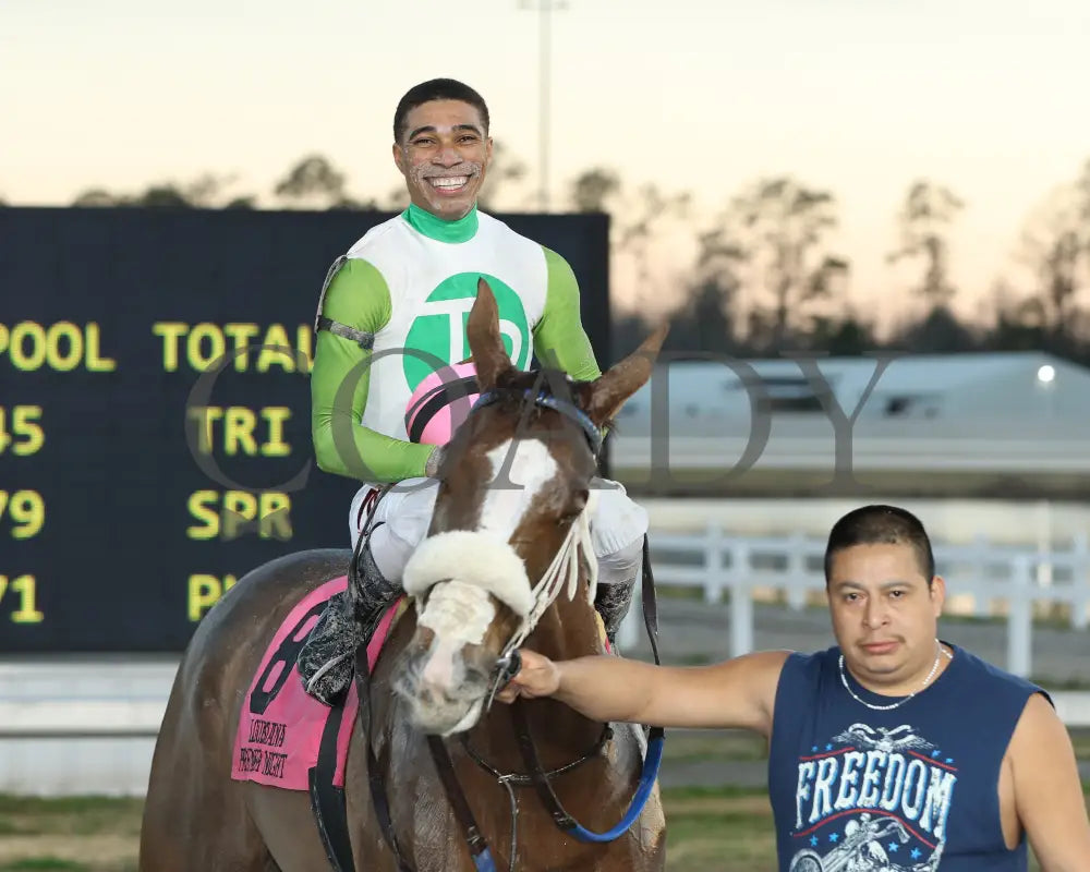 Wholelottamo - The 21St Running Of The La Bred Premier Distaff 02-03-24 R02 Delta Downs Return Shot