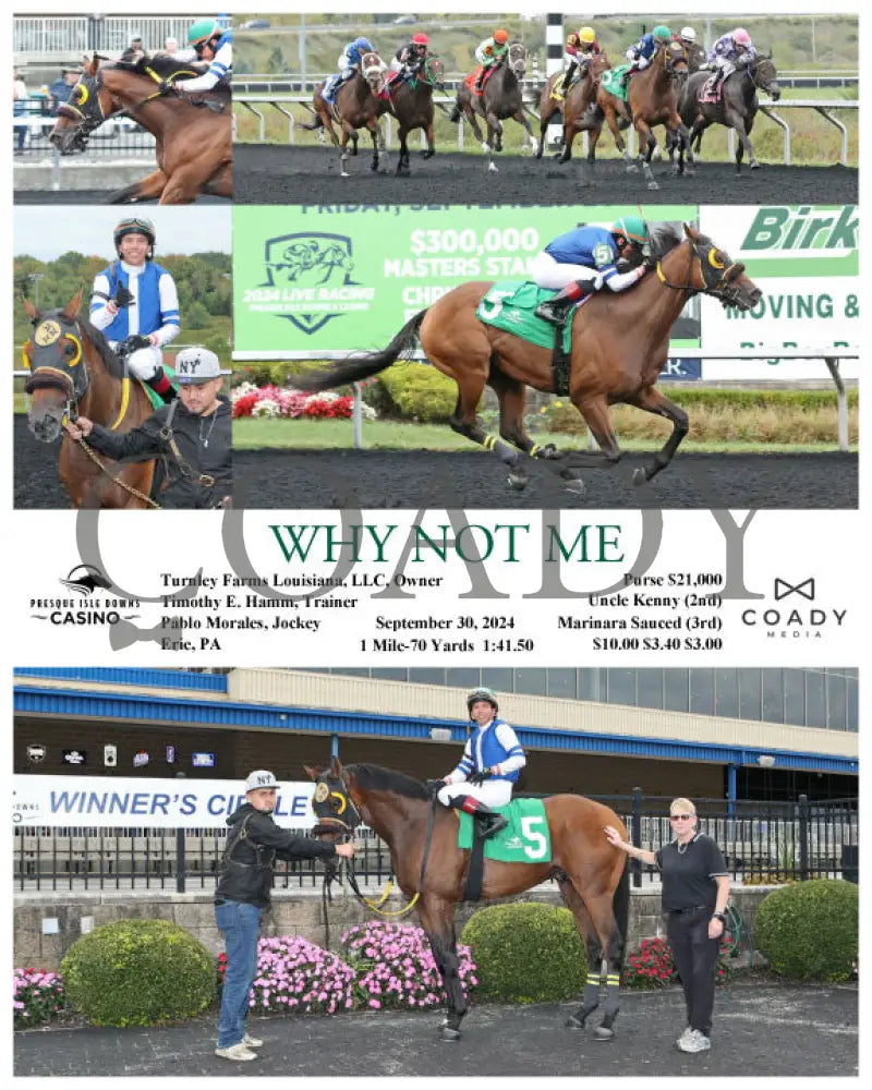 Why Not Me - 09-30-24 R05 Pid Presque Isle Downs