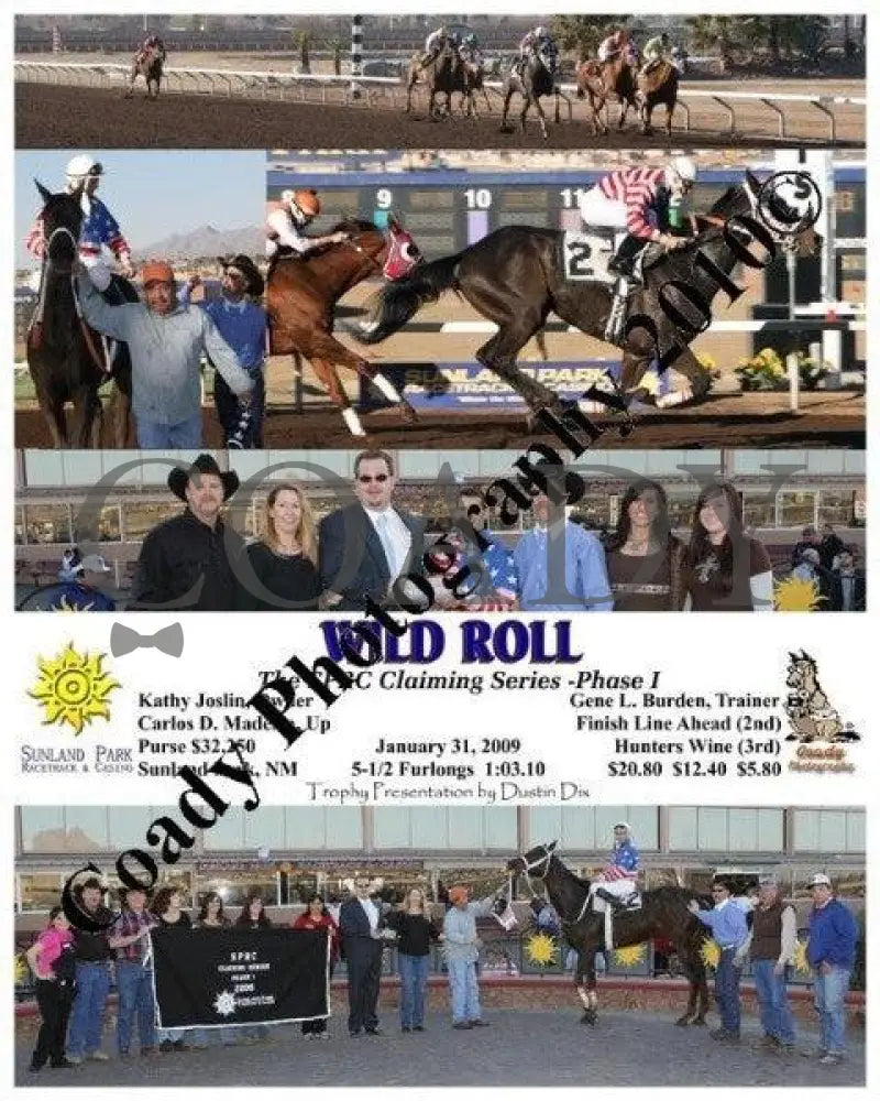Wild Roll - The Sprc Claiming Series -Phase I Sunland Park