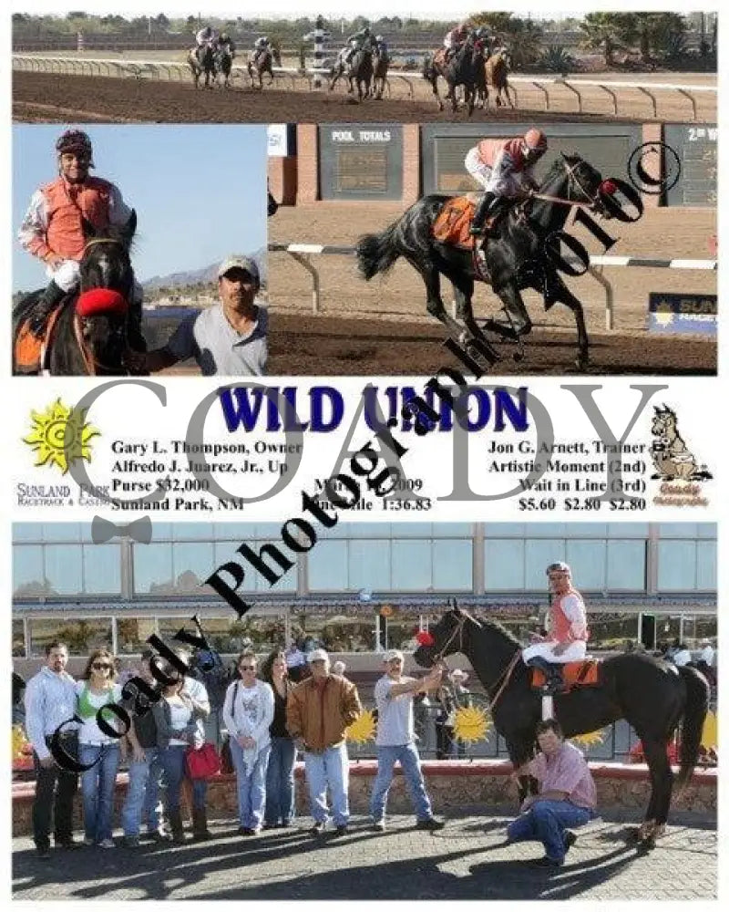 Wild Union - 3 15 2009 Sunland Park